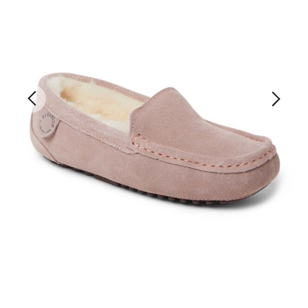 Women's Fireside by Dearfoams Mel Genuine Shearling Moccasin